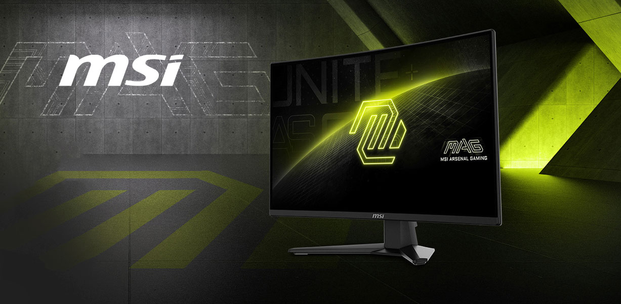 MSI 27" 180 Hz Rapid VA QHD Gaming Monitor Adaptive Sync 2560 x 1440